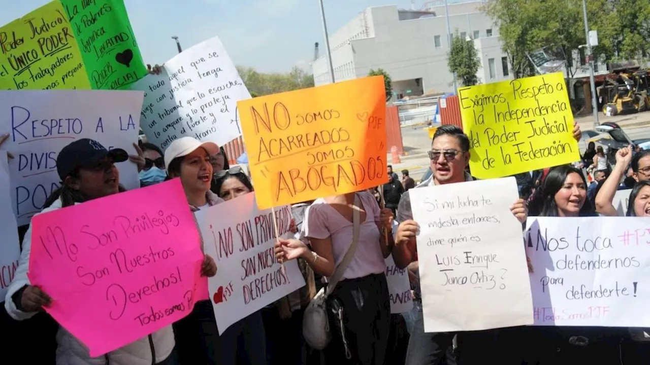 Paro de labores en el Poder Judicial se extiende; magistrados piden diálogo con Sheinbaum