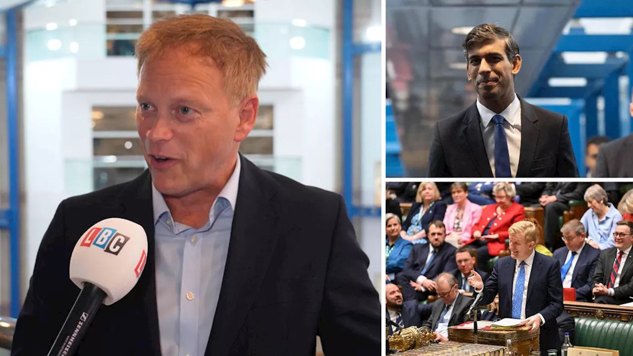 Grant Shapps Hints at Westminster Return Amidst Sunak and Dowden Resignation Rumours