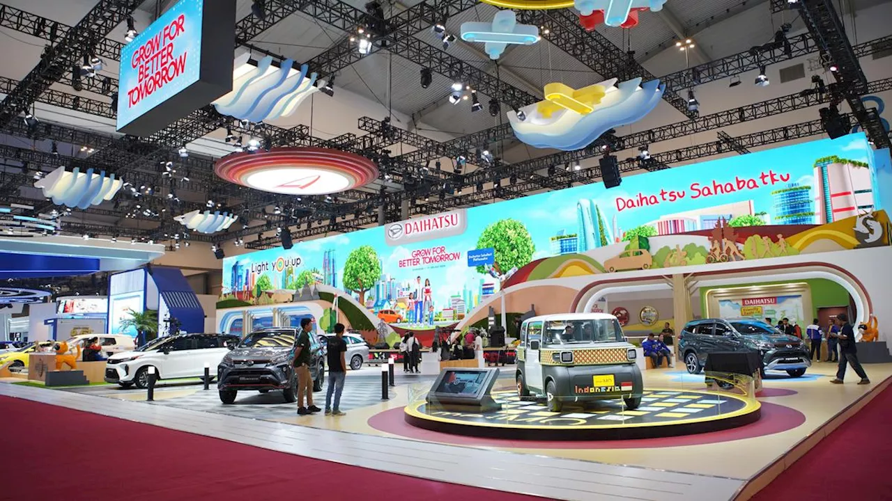 Model LCGC Daihatsu Jadi Favorit di GIIAS Bandung 2024