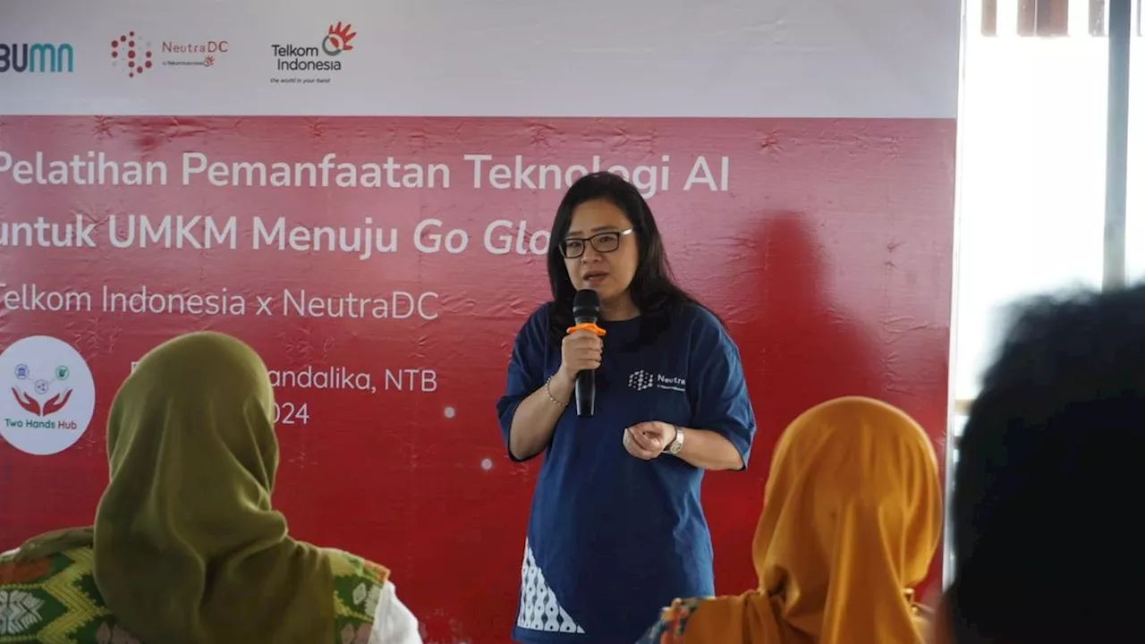 NeutraDC Dukung UKM Binaan Telkom di Mandalika Go Global Lewat Pelatihan AI