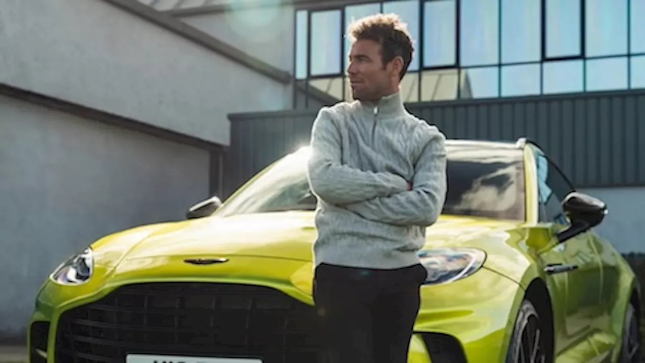 British cyclist Sir Mark Cavendish to promote Aston Martin DBX707 SUV