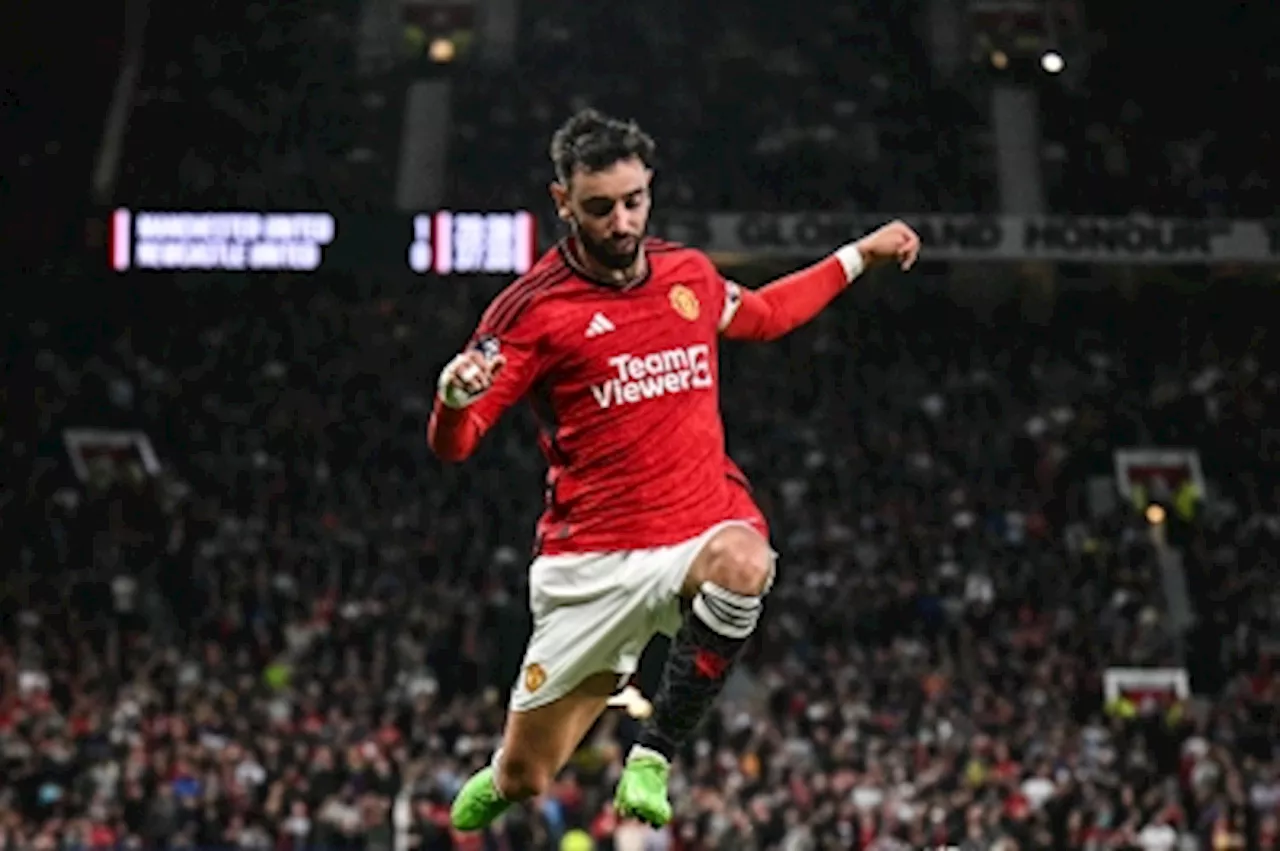 Manchester United's Bruno Fernandes’ red card overturned, free to play next three games