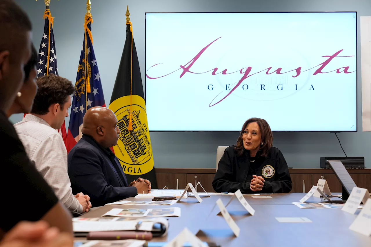 Harris, Biden take in Helene’s destruction in separate visits to Carolinas, Georgia