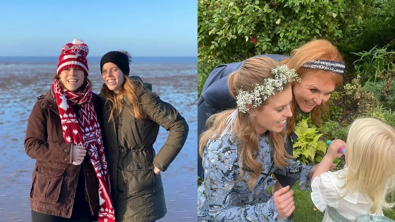 Princess Eugenie and Sarah Ferguson Share Rare Unseen Photos of Princess Beatrice's Daughter, Sienna, After Pregnancy Announcement