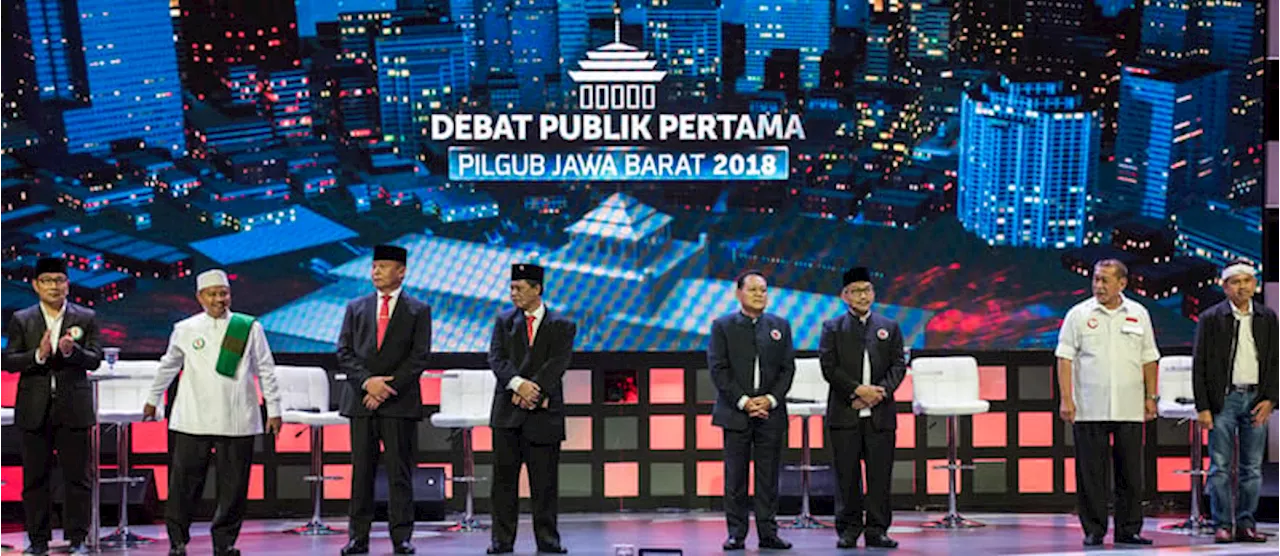 KPU Jawa Barat Gelar Debat Kandidat Gubernur di 3 Zona