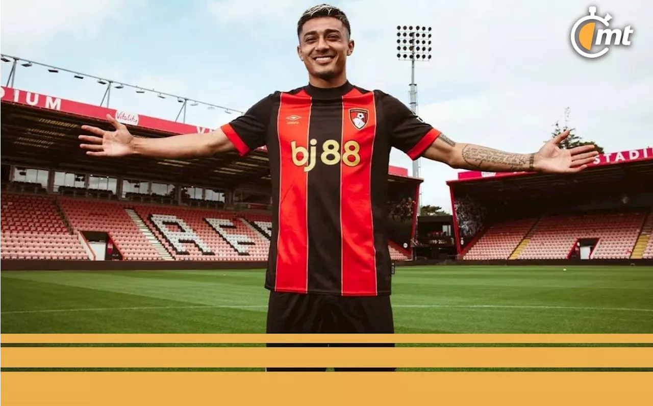 Julián Araujo cumple promesa en Bournemouth y acude con fans a festejar en pub