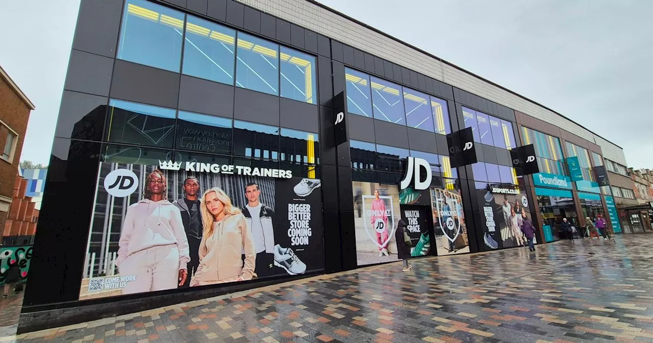 Huge new JD Sports store opens its doors in Stockport