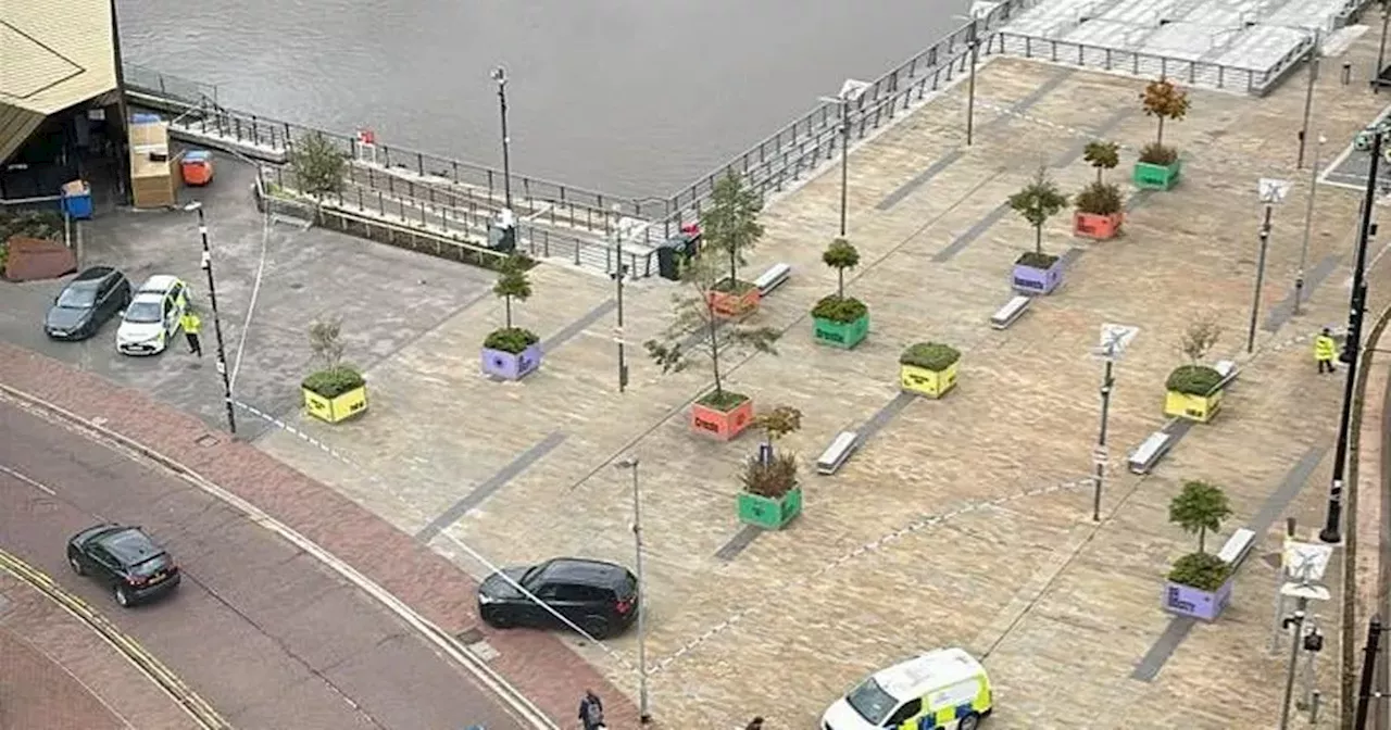 LIVE: Police cordon in place at Salford Quays after stabbing with probe underway