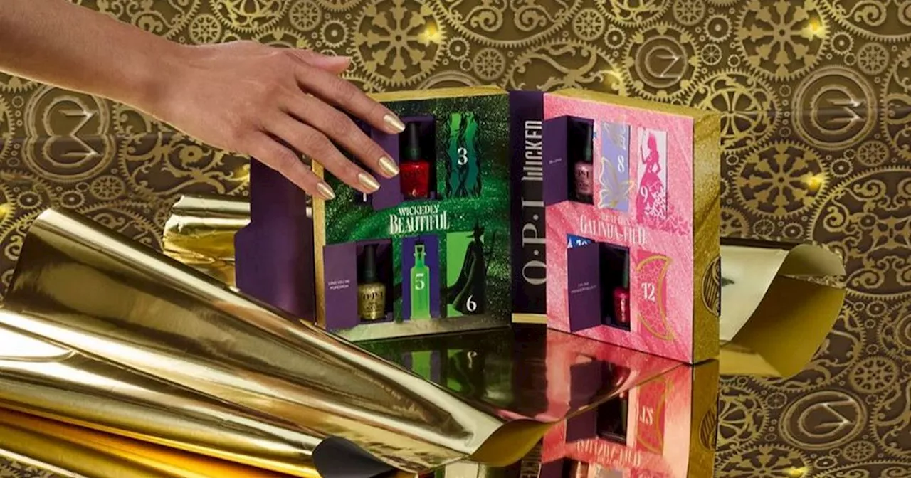 OPI launches magical advent calendar packed with Wicked inspired nail polishes