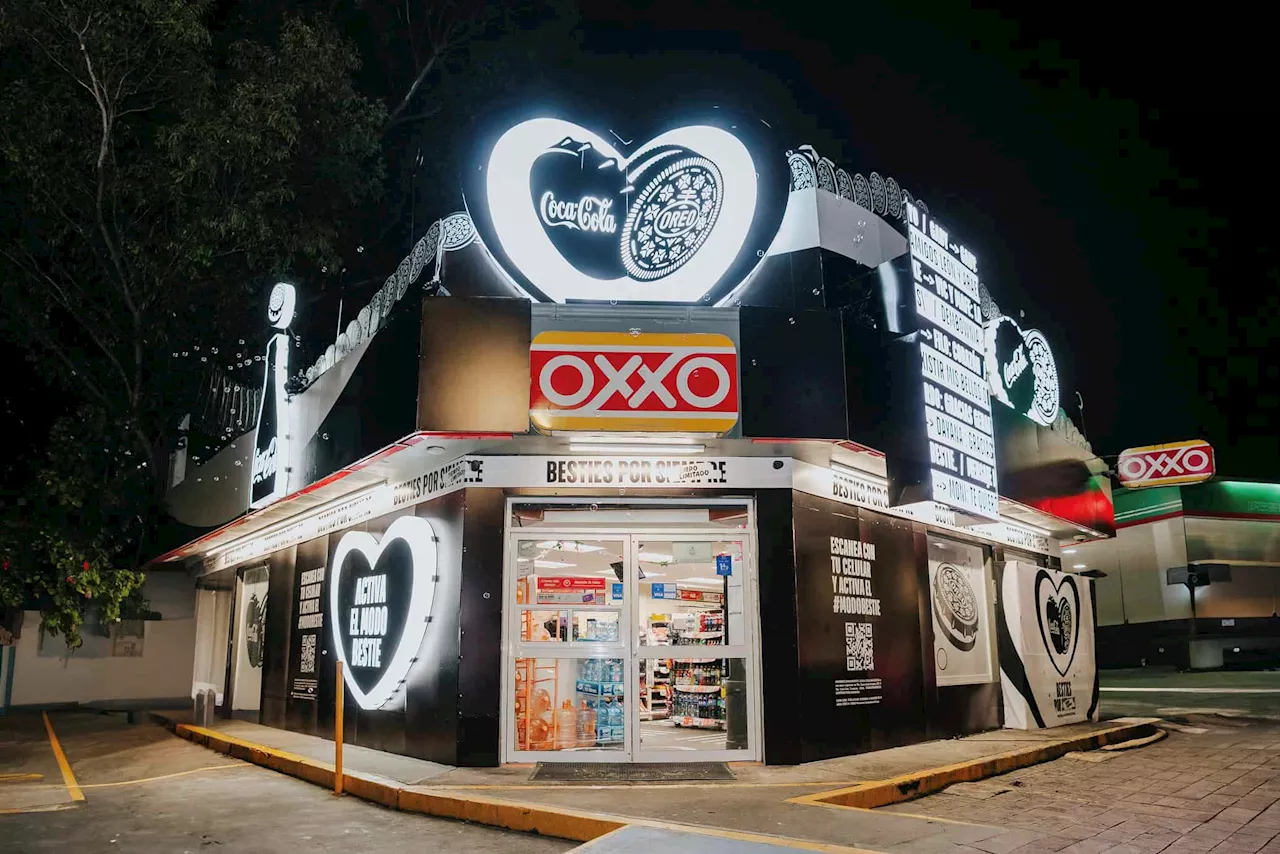 El poder de Oreo y Coca-Cola se unen para crear una tienda insignia en OXXO