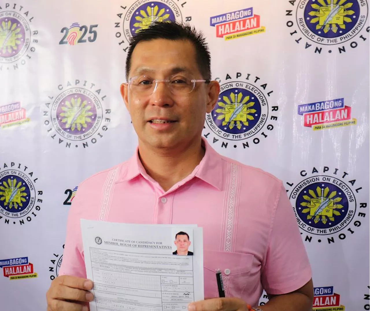 Ex-Malabon Mayor Oreta guns for lone Congressional seat