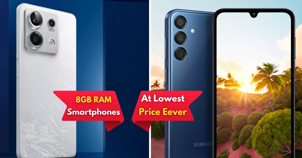 8GB RAM वाले इन Smartphones की धड़ाम से गिर गई है कीमत, Great Indian Festival Sale में सजा जश्न का माहौल