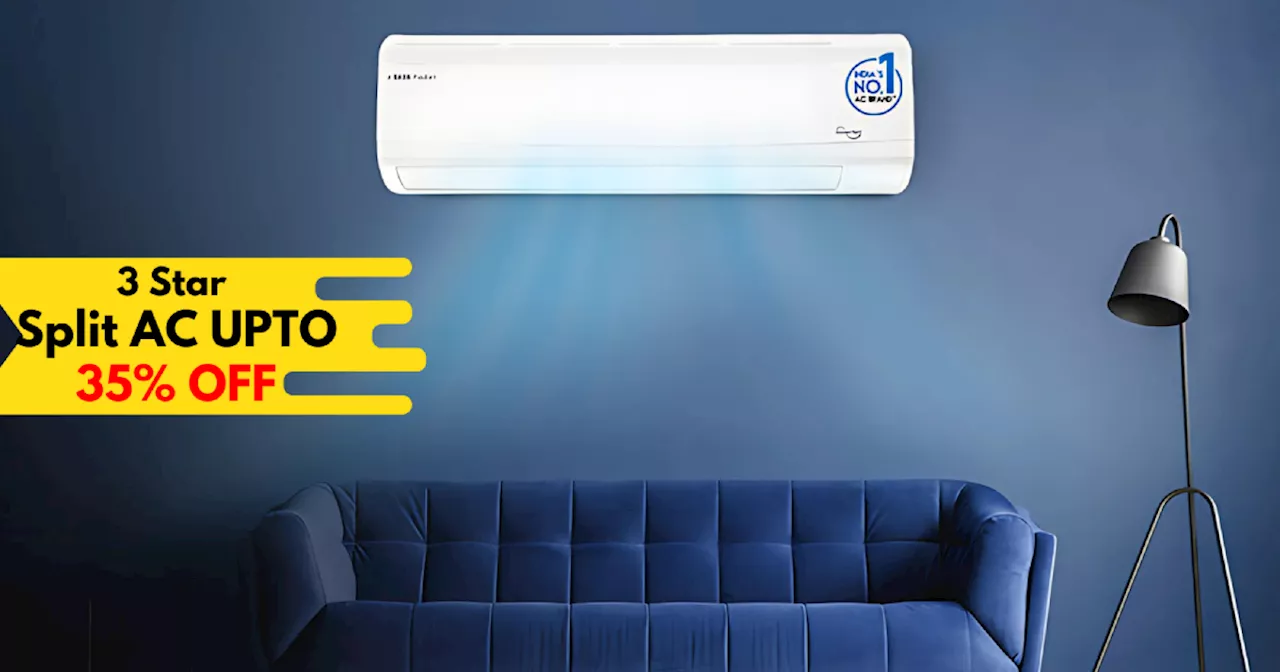 Amazon Great Indian Festival Sale में 3 स्टार Split AC हुई बेहद सस्ती, ऑफ सीजन में लगा 35% तक की छूट का तड़का