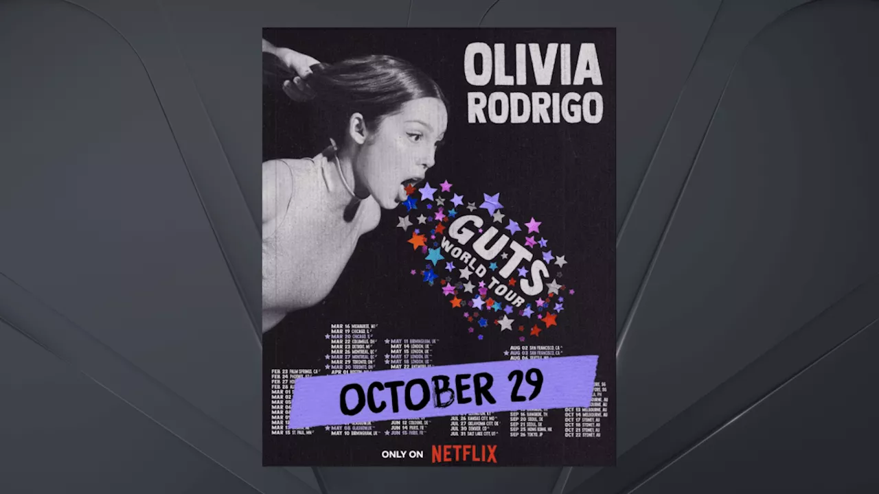 Good 4 Her! Netflix to release ‘Olivia Rodrigo: GUTS World Tour' concert film