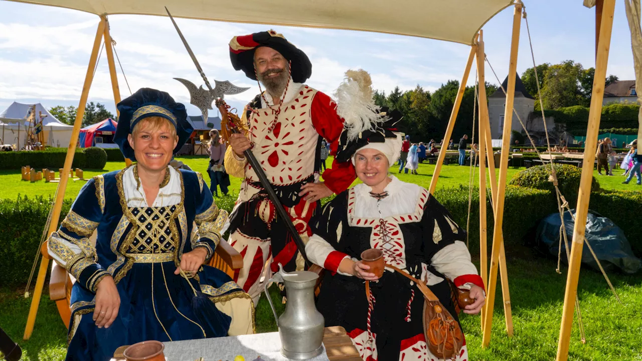 Eintauchen ins Mittelalter beim Ritterturnier auf der Rosenburg