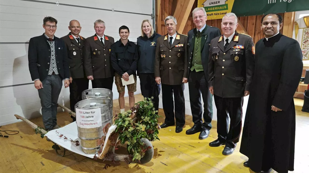 Göstling: 100 Jahre FF-Zug Hochreit