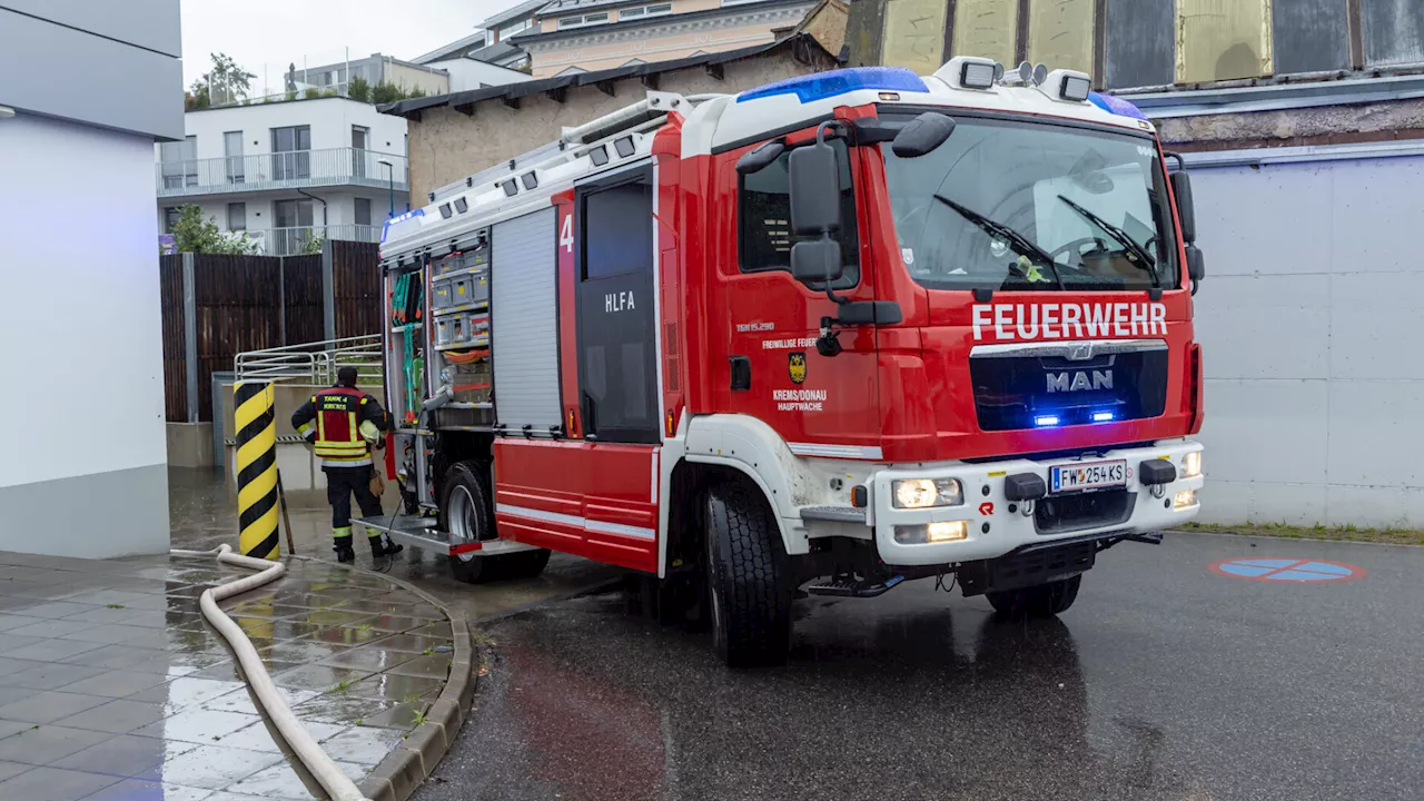 Kremser Feuerwehr ist Stammgast bei Lidl-Markt