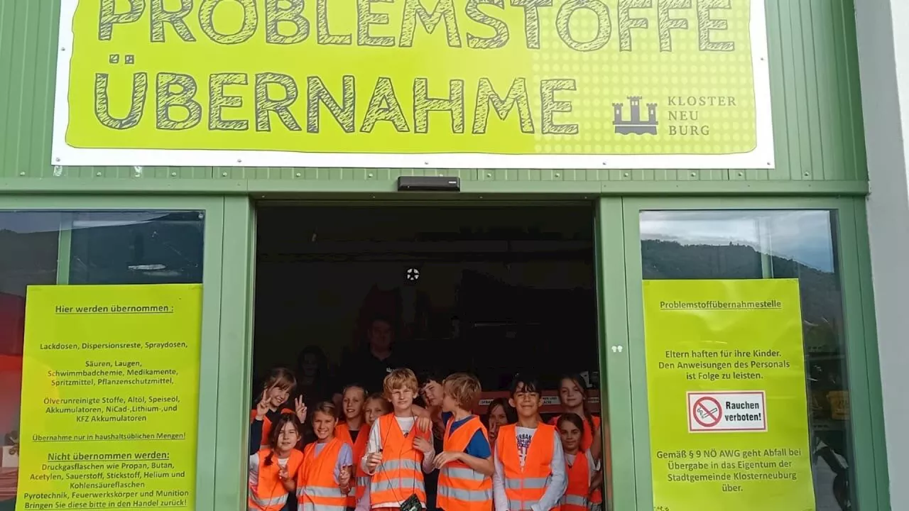 Vier Klimaschulen in NÖ, zwei davon in Klosterneuburg