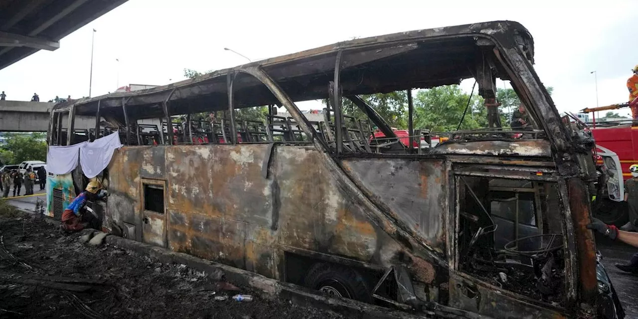 23 Tote bei Schulbus-Brand in Thailand - Fahrer stellt sich