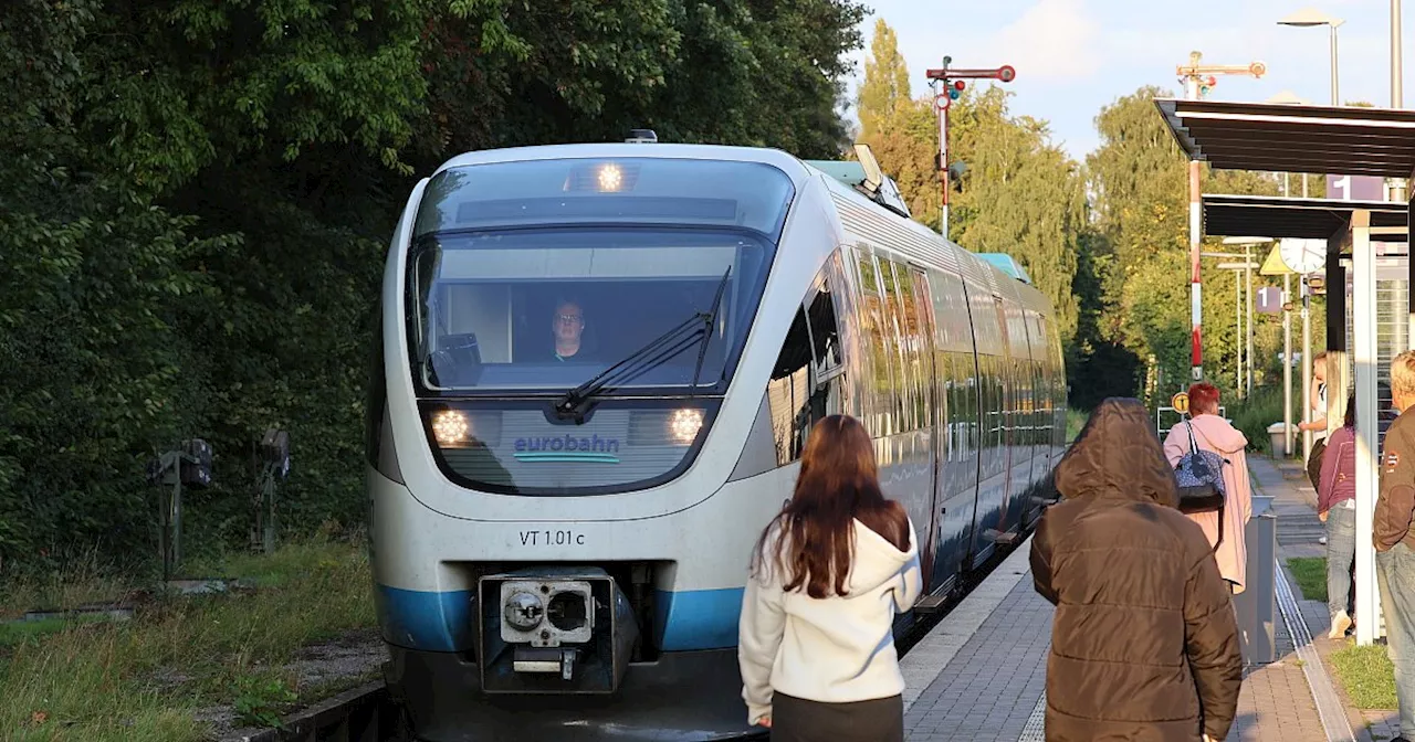 Zu wenig Lokführer bei der Eurobahn: Pendlern drohen vermehrt Zugausfälle im Lübbecker Land