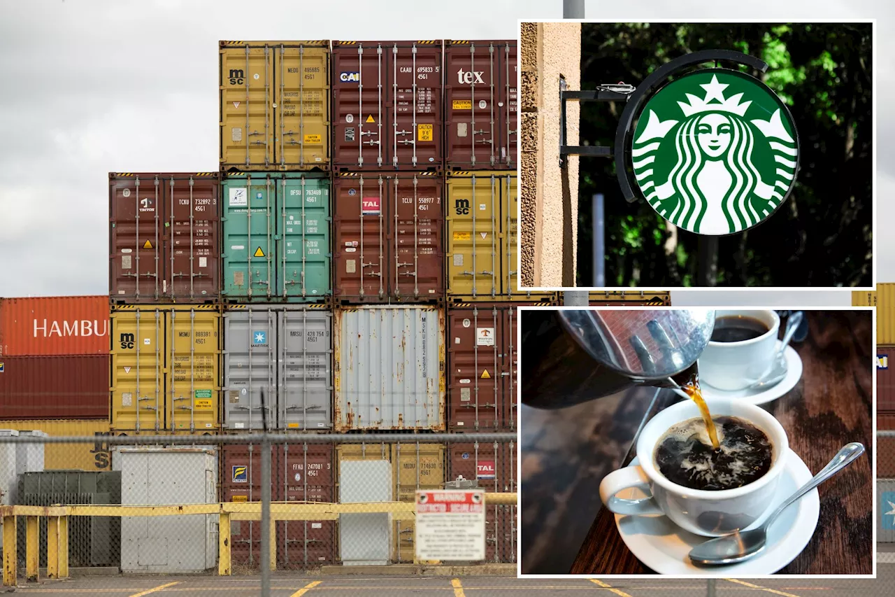 Containers of coffee beans pile up during dockworkers' strike in bad news for consumers, roasters