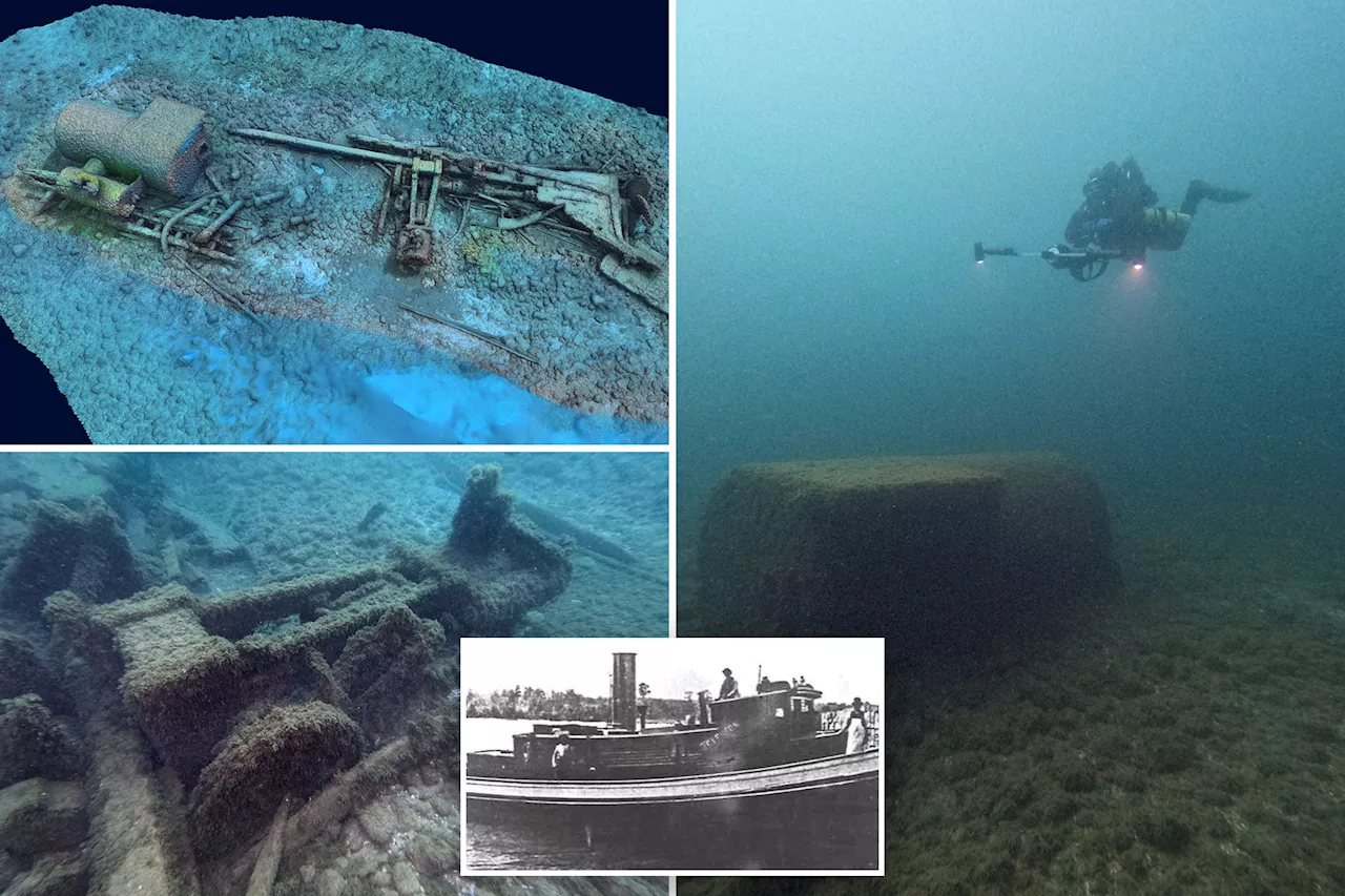 Divers find 130-year-old shipwreck with intriguing past hidden in Lake Michigan