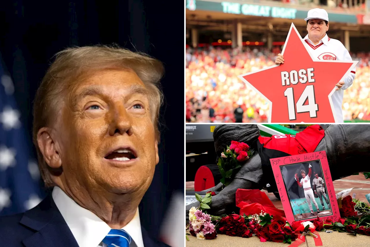 Donald Trump sounds off on Pete Rose's Hall of Fame status: 'Do it now before his funeral'