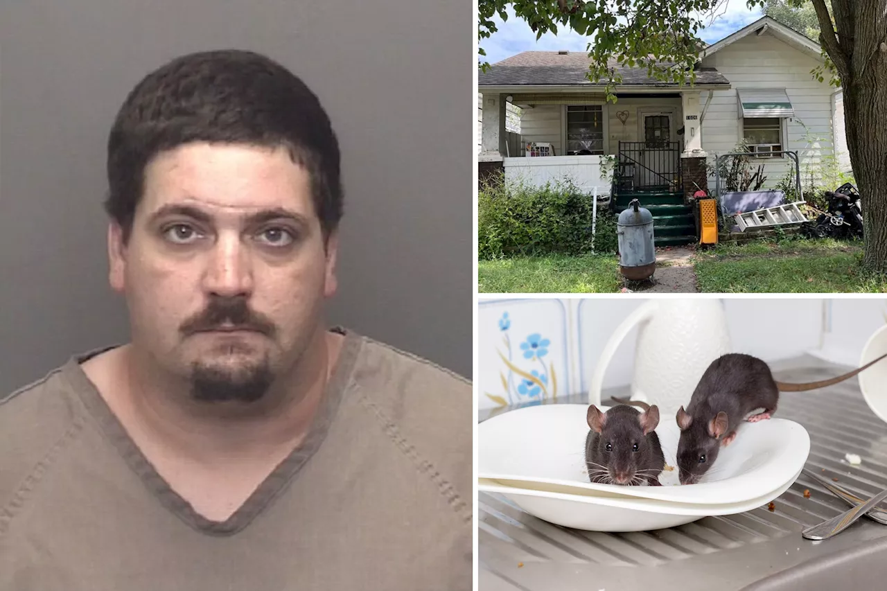 Father of infant nearly eaten alive, permanently disfigured by rats in Indiana 'house of horrors' gets maximum prison sentence