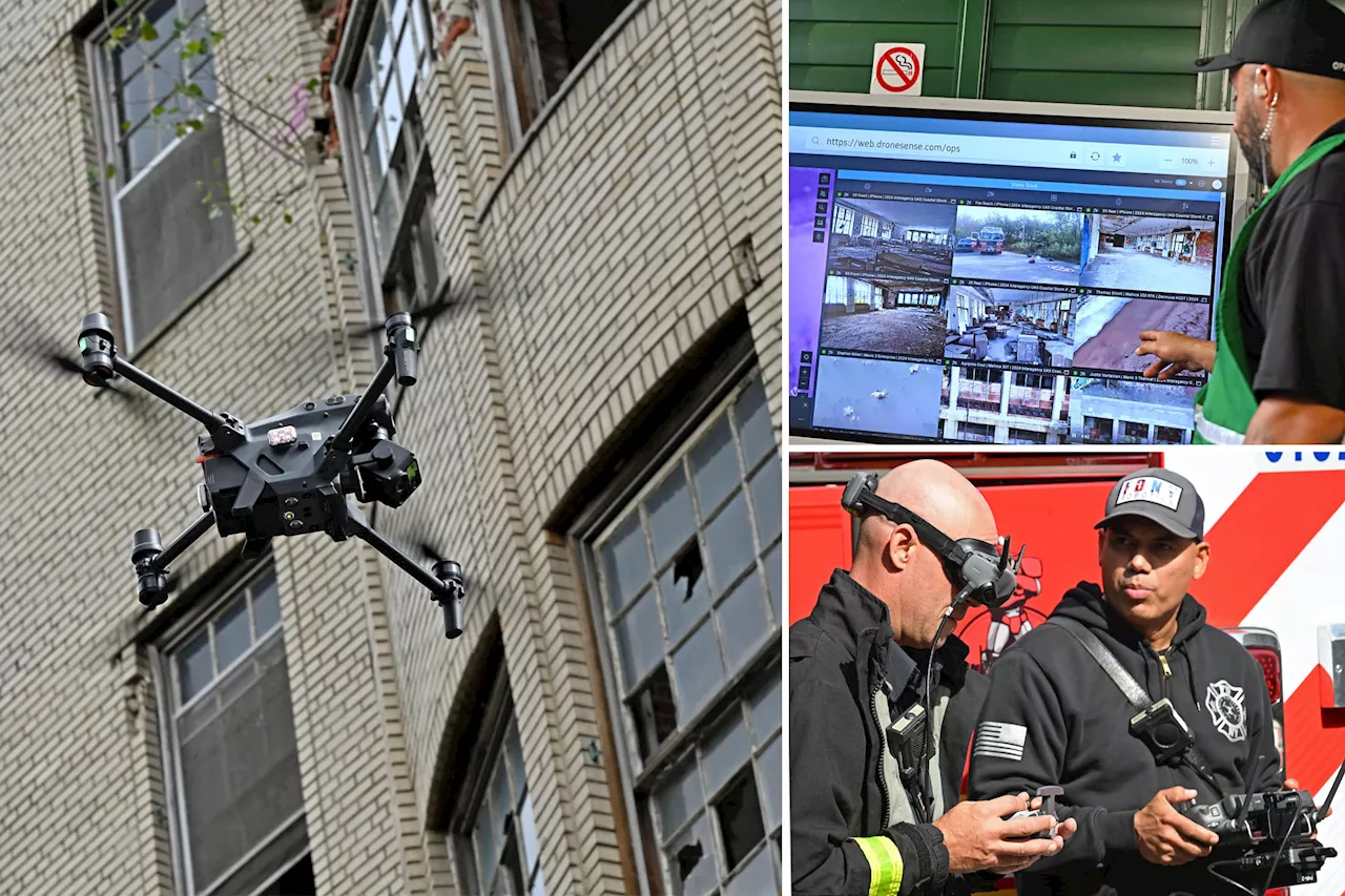 NYC flies horde of drones in largest-ever coastal storm drill to prepare for 'next Superstorm Sandy'