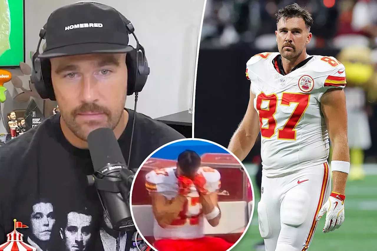 Travis Kelce admits he’s ‘struggling in terms of stats’ after slow