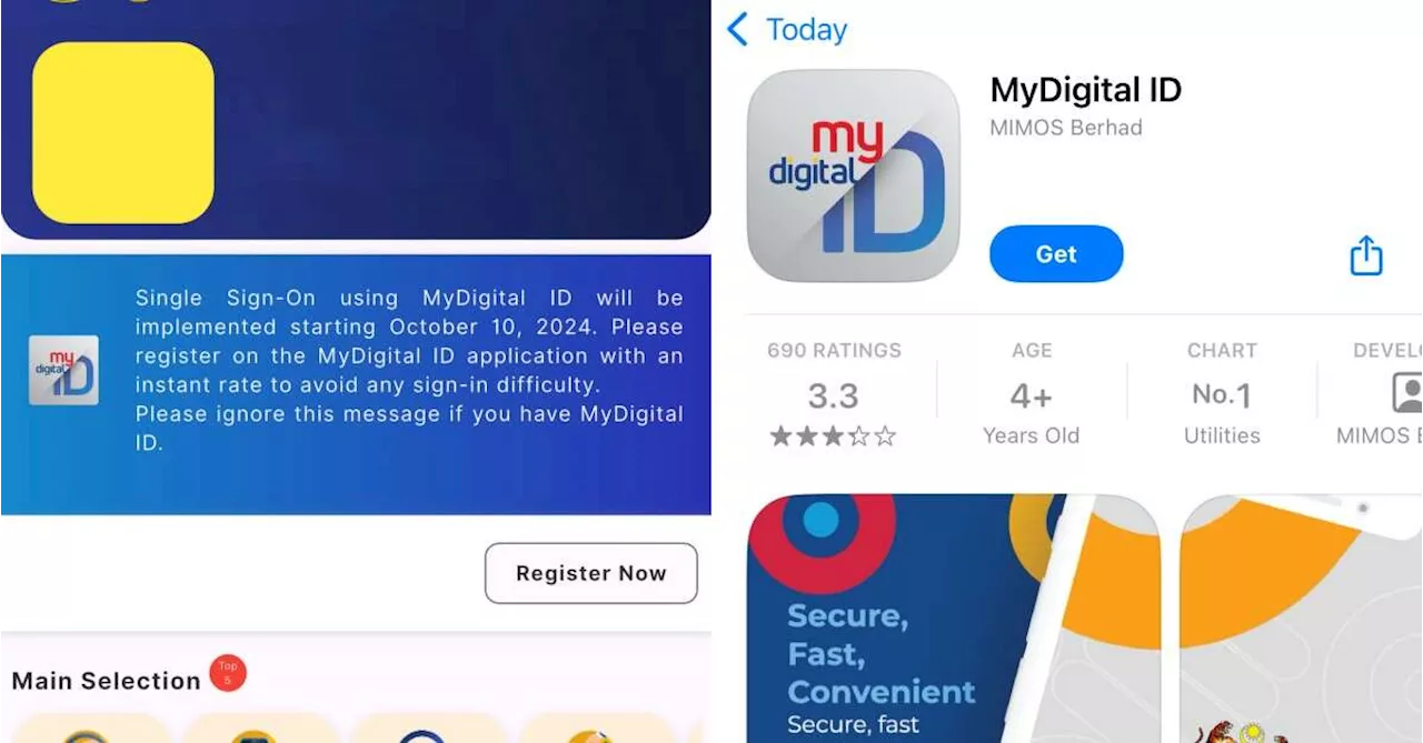 MyJPJ app users must have a MyDigital ID to use the app beginning Oct 10, 2024