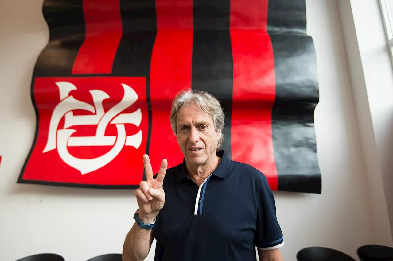 Buscas por Jorge Jesus disparam durante a procura do Flamengo por novo técnico