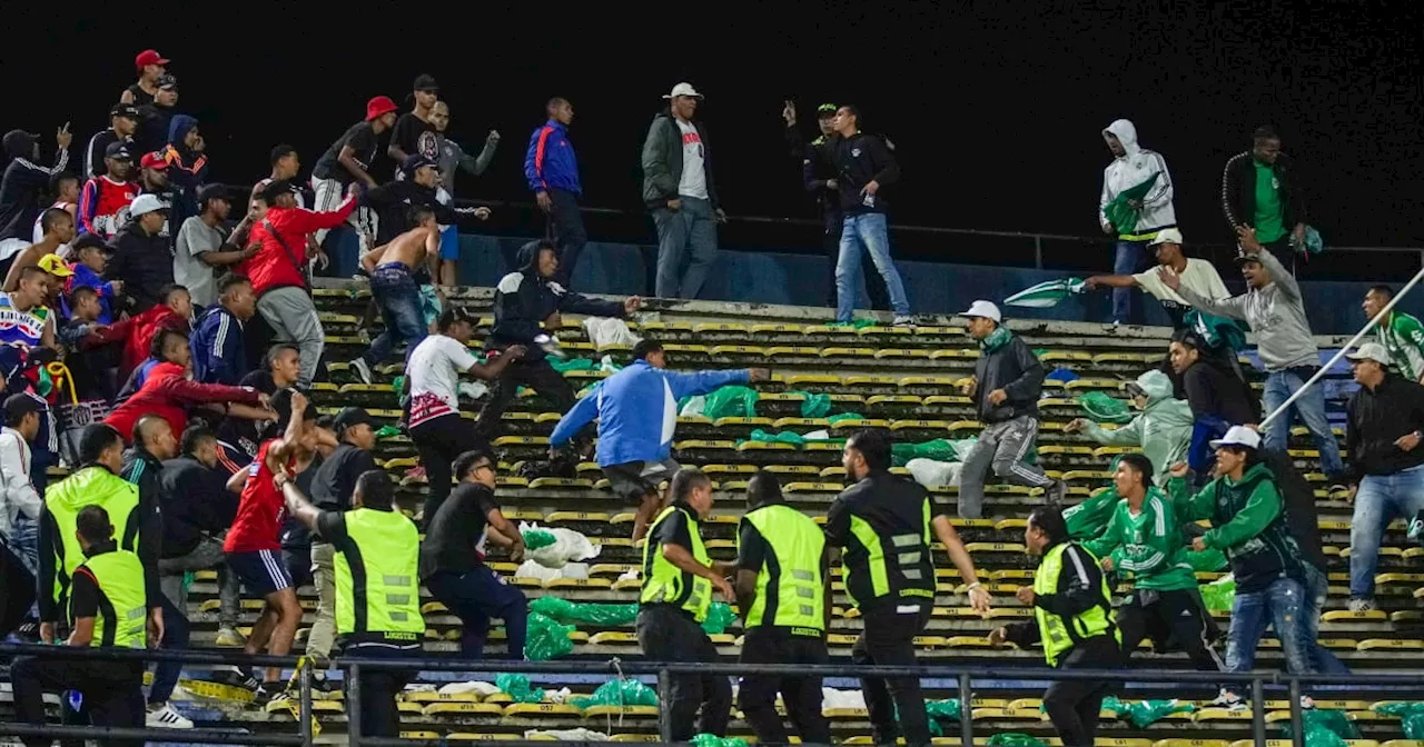 Junior obtiene victoria por default tras brawl en estadio de Atlético Nacional