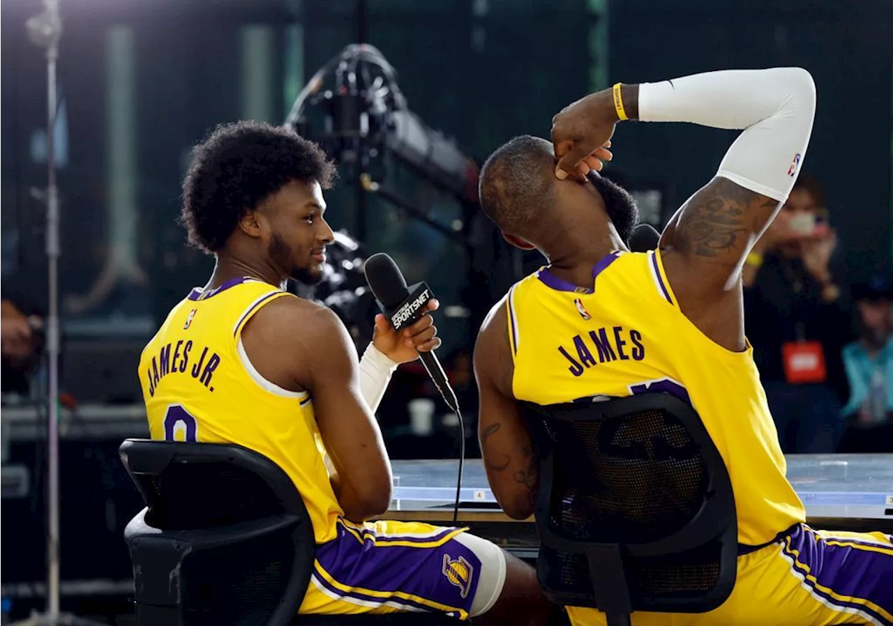 Los Angeles Lakers: LeBron und Bronny James als Fahrgemeinschaft? 'Auf keinen Fall'