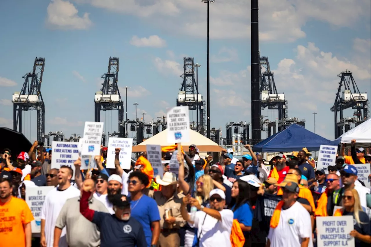 The president could invoke a 1947 law to try to suspend the dockworkers’ strike. Here’s how