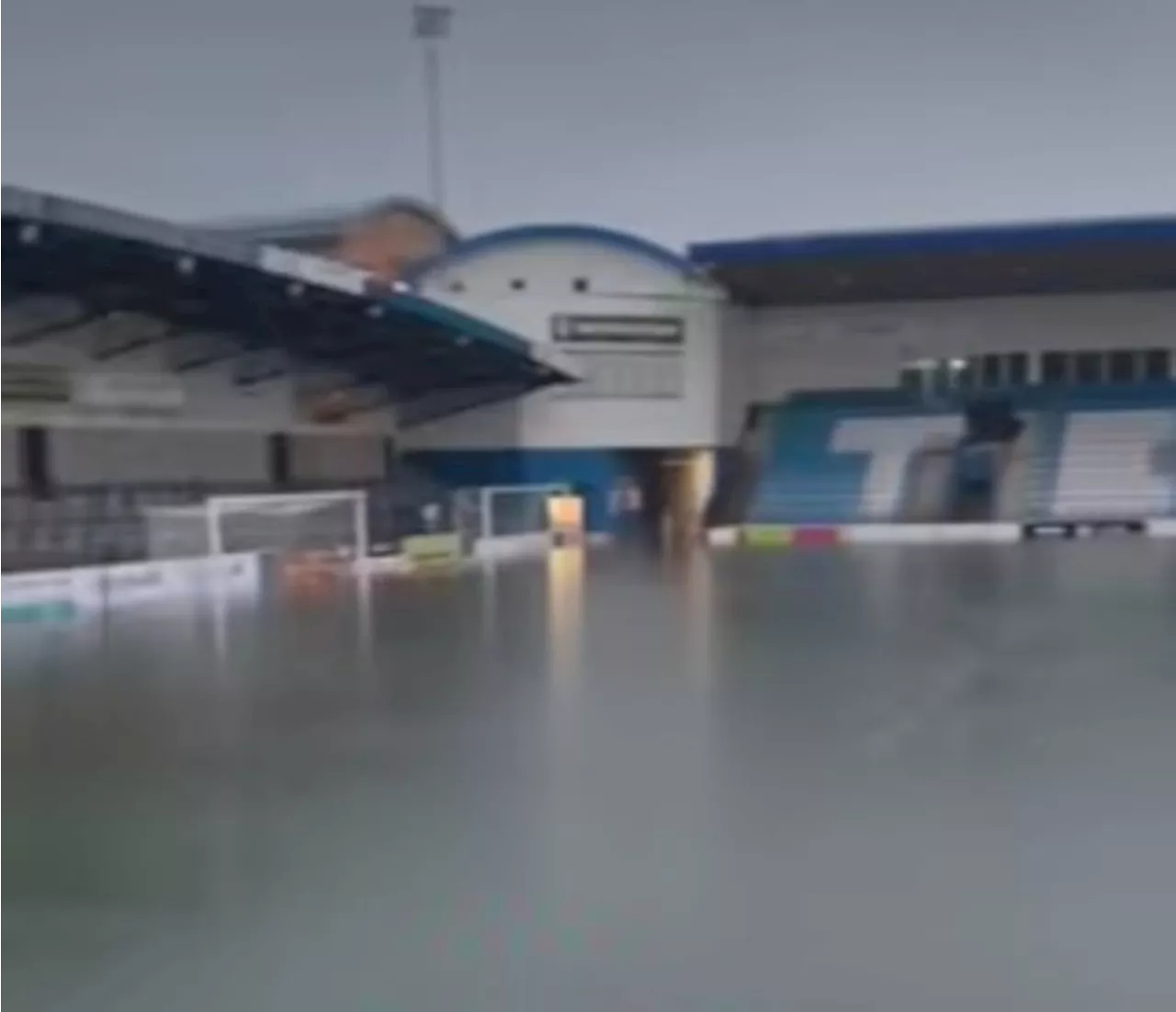 AFC Telford United hoping to be home and dry after flooding and more rain