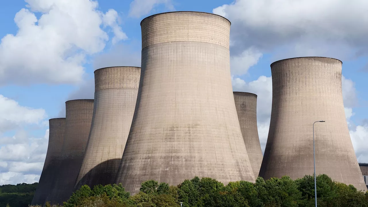 Sombre send-off as UK's last coal-fired power plant in Nottinghamshire shuts down