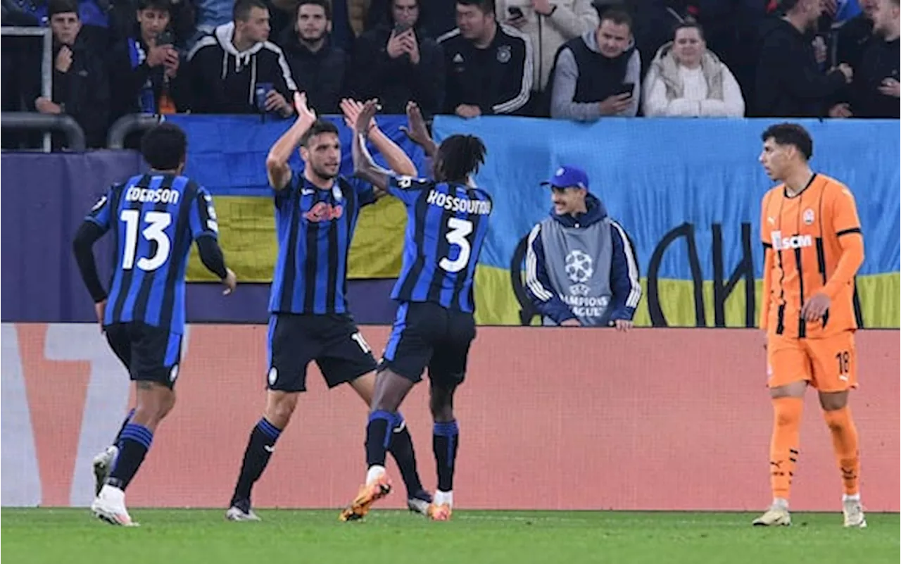 Shakhtar-Atalanta 0-3 LIVE: segna anche Bellanova