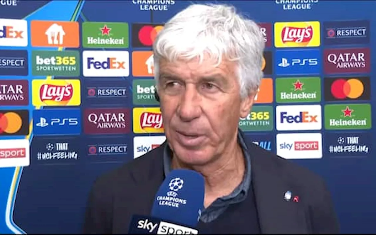 Shakhtar Donetsk-Atalanta, Gasperini: 'Gara che temevo, nostro approccio migliore'