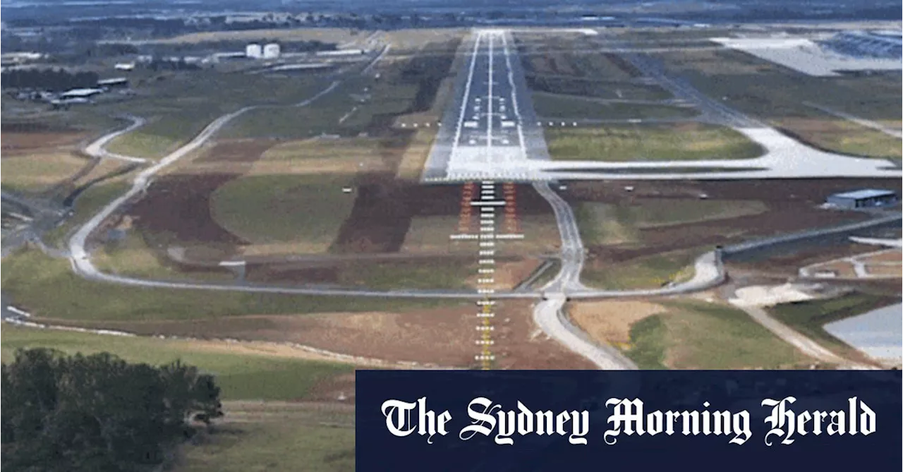 First plane to touch down at Sydney’s new international airport