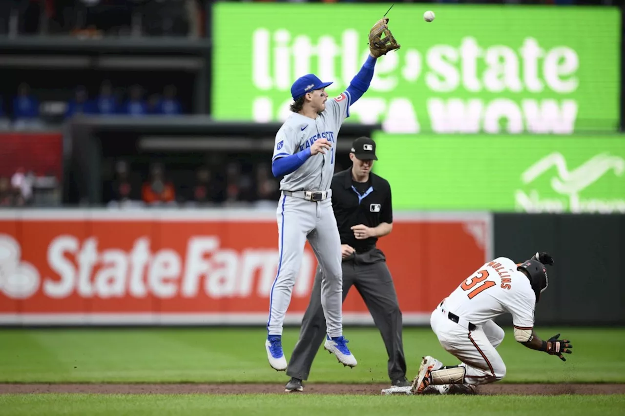 Bobby Witt Jr. and Cole Ragans lead the Royals over the Orioles 1-0 to open AL Wild Card Series