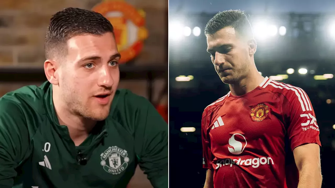 Diogo Dalot slammed by Man Utd fans after he gives excuse for why the players are 'suffering' this season