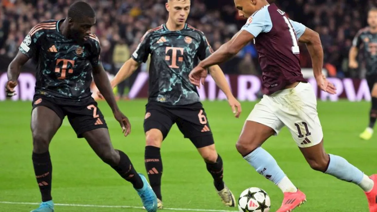 Champions League: 0:1 bei Aston Villa: Bayern verlieren erstmals unter Kompany