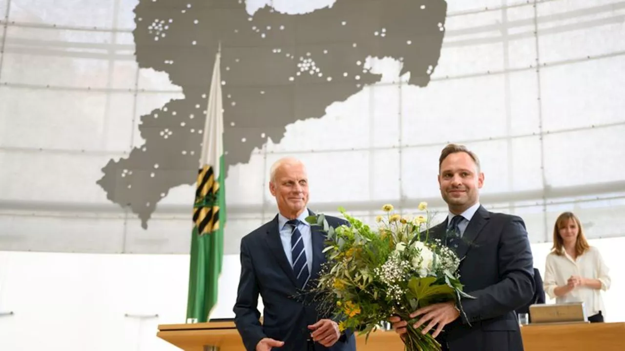 Landtag wählt Präsident: Sachsen hat neuen Landtag - Alexander Dierks ist Präsident