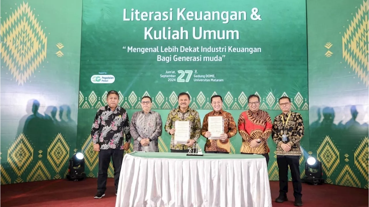 Pegadaian dan Universitas Mataram Teken MoU: Dukung Program Riset Peternakan dan Beasiswa Pendidikan