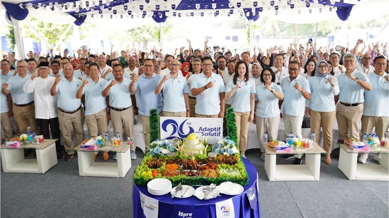 Rayakan Semangat HUT ke-26, Bank Mandiri Hadirkan Pasar Murah di 260 titik seluruh Indonesia