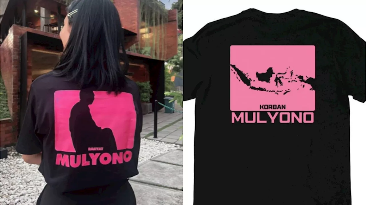 T-Shirt 'Korban Mulyono' Laris, Kaos 'Rakyat Mulyono' Kurang Laku Meski Didiskon