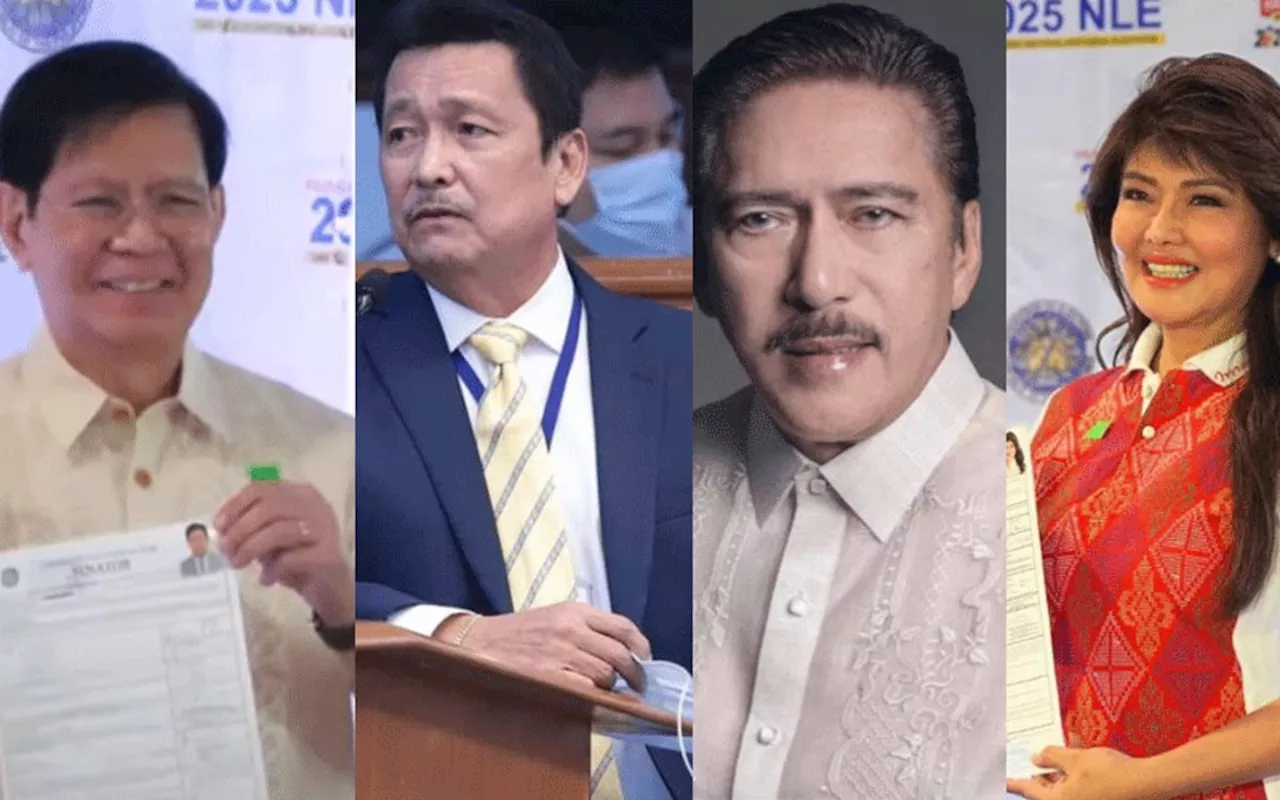 Marcos, Lacson, Sotto, Lapid file candidacy for senator