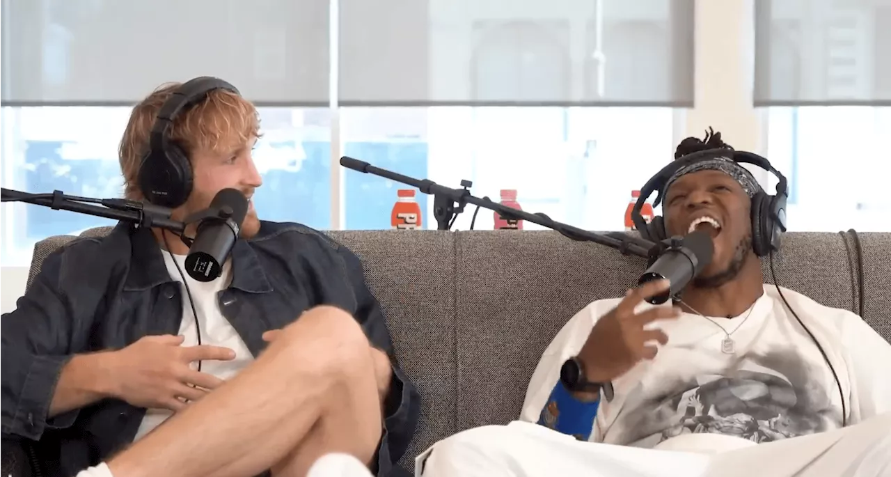 KSI in stitches as Logan Paul hilariously suggests where fight with Jake Paul can happen...