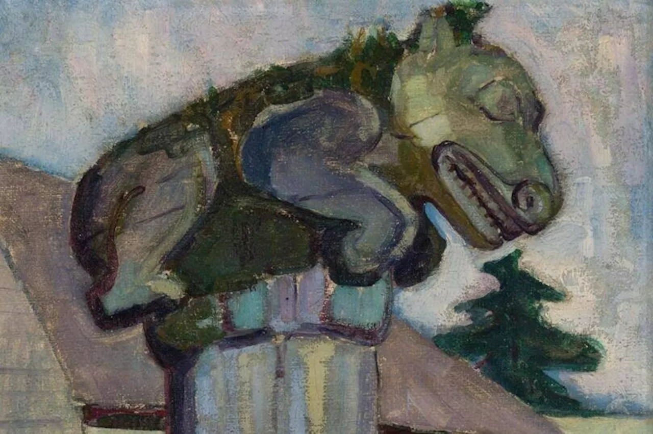 $50 Emily Carr painting from U.S. barn expected to fetch 6 figures at auction